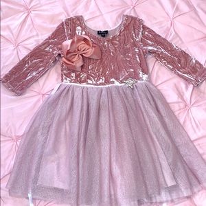 Velvet tutu dress